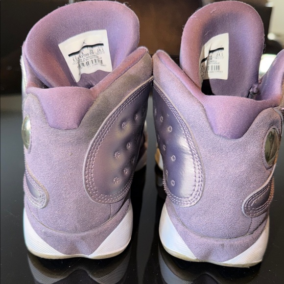 Jordan Women's Iridescent Purple Sneakers - Picture 4 of 9